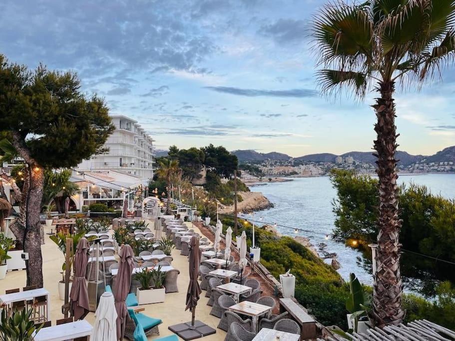 Luxe Appartement Op 50 Meter Van Zee In Moraira Kültér fotó