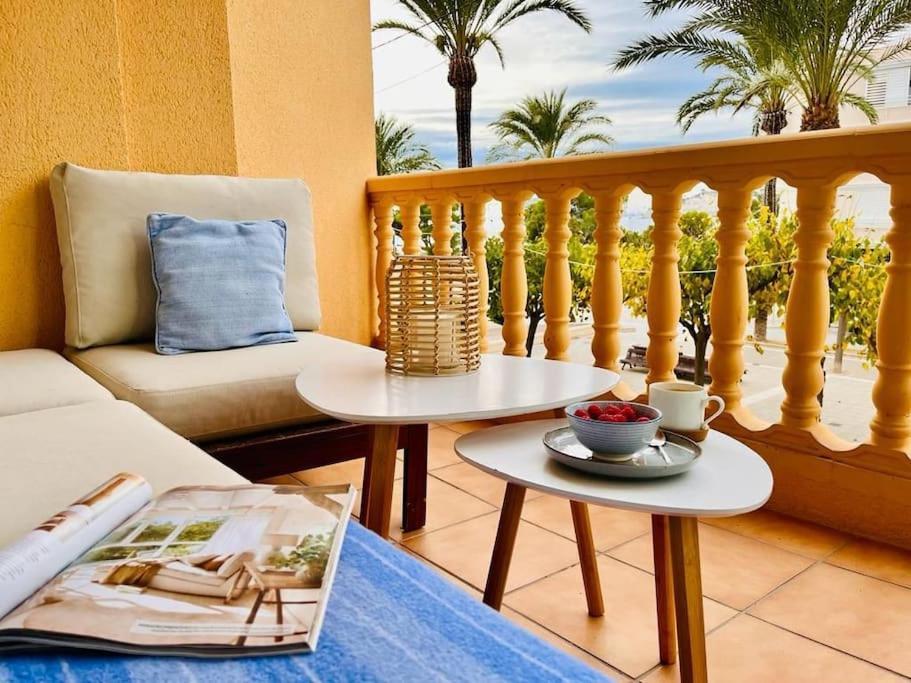 Luxe Appartement Op 50 Meter Van Zee In Moraira Kültér fotó