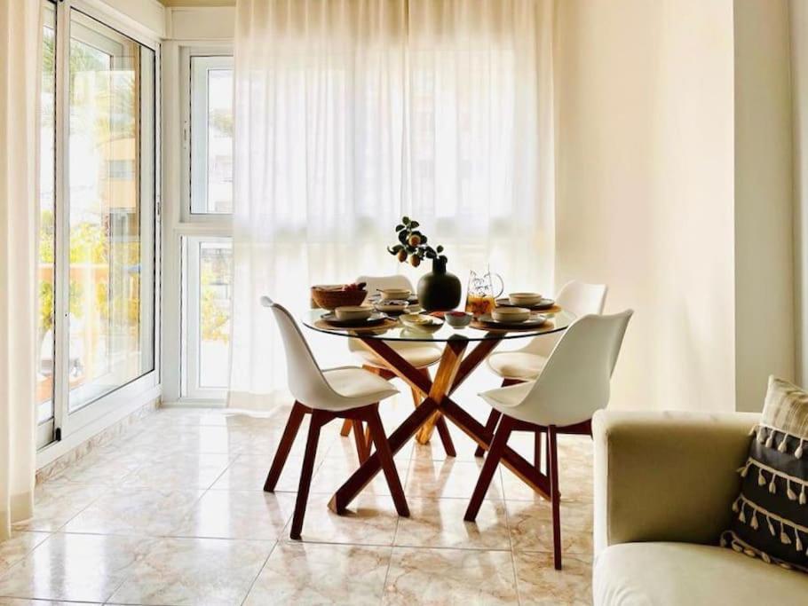 Luxe Appartement Op 50 Meter Van Zee In Moraira Kültér fotó